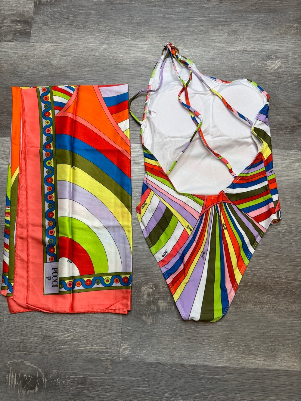 Emilio Pucci multi colored swim - Picture 4 of 4